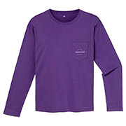 ウォッシュアウト コットン ロングスリーブT Women's