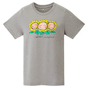 ペアスキンコットン T Women's スマイルフラワー