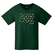 ペアスキンコットン T Women's 花模様