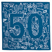 50th バンダナ