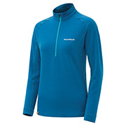 US メリノウールプラスアクション ジップネック Women's