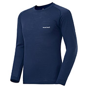 US スーパーメリノウール M.W. ラウンドネックシャツ Men's