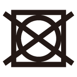 タンブル乾燥禁止