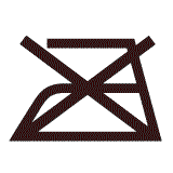 アイロン仕上げ禁止