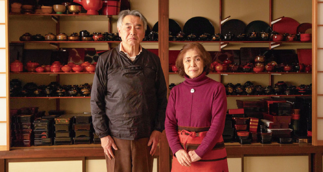 藤八屋代表の塩士氏ご夫妻